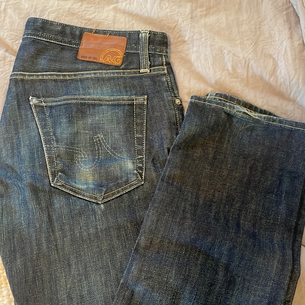 AG matchbox slim straight mens jeans